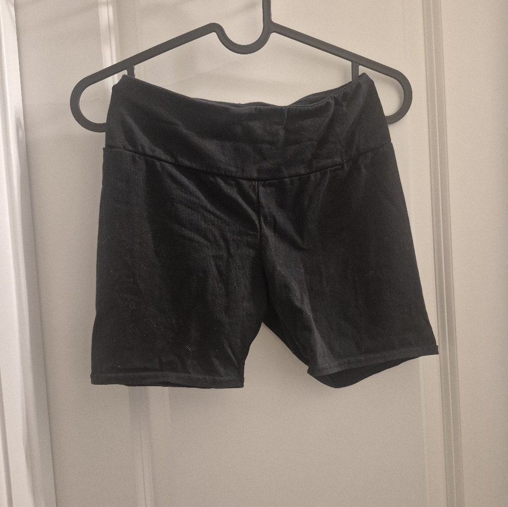 a new day Black Bike Shorts Casual Style